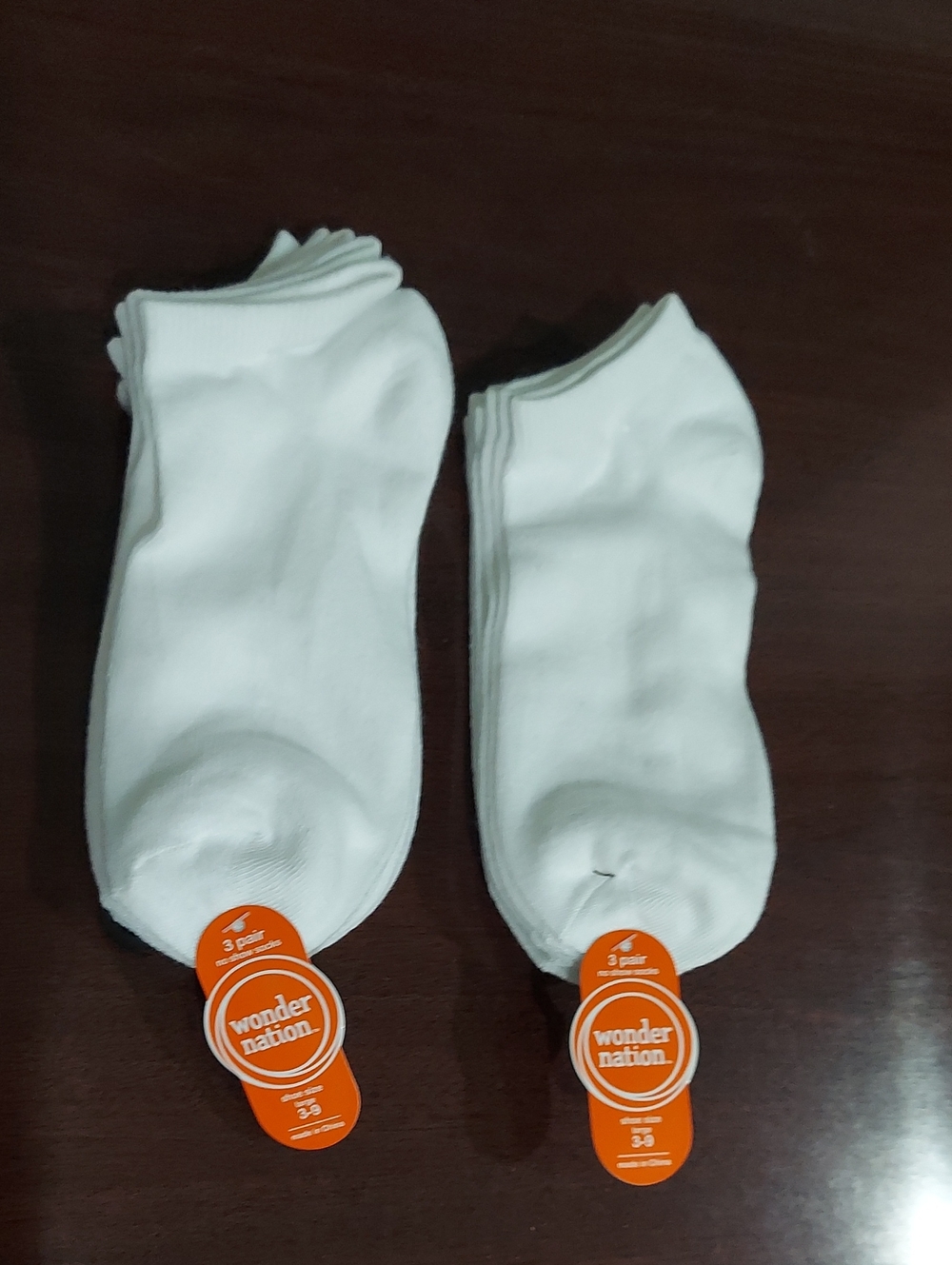 wonder nation White Athletic No-Show Socks - 6 Pair Pack